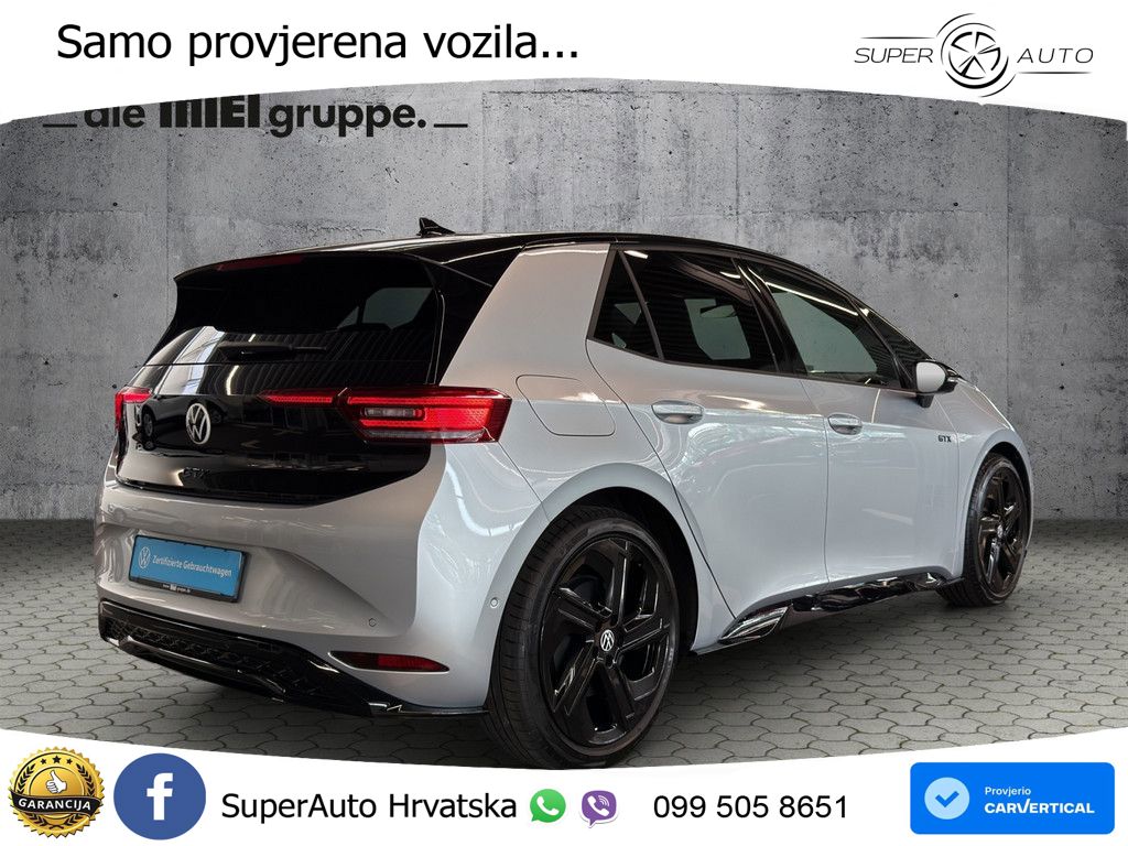 Volkswagen ID.3 GTX 84 kWh (286 KS) LED+GR SJED+ACC