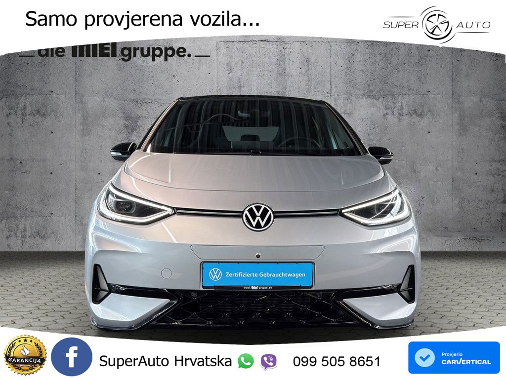 Volkswagen ID.3 GTX 84 kWh (286 KS) LED+GR SJED+ACC