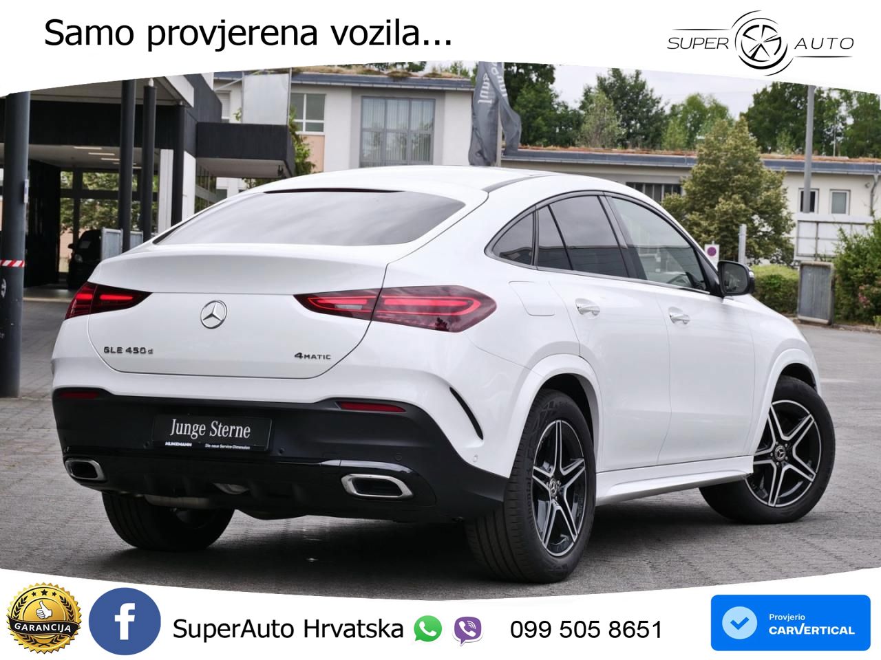Mercedes GLE Coupe 450d (367 KS) EQ Boost 4MATIC 9G-TRONIC AMG LED+GR SJED+ACC
