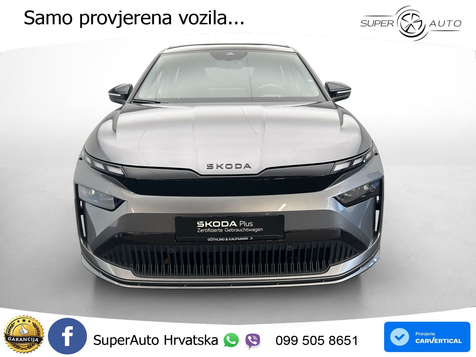 Škoda Enyaq iV 85 82 kWh (286 KS) SportLine LED+GR SJED+ACC