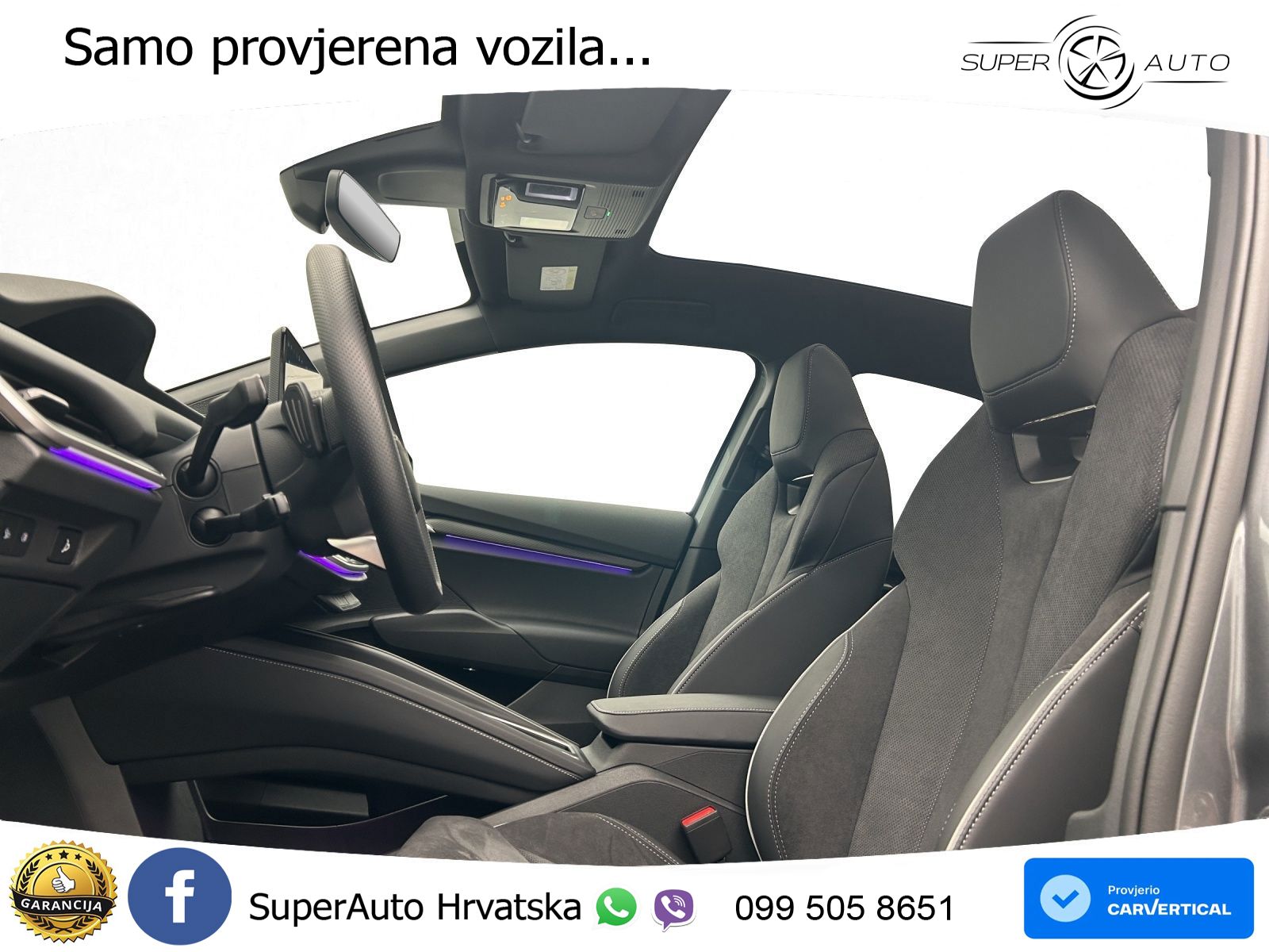 Škoda Enyaq iV 85 82 kWh (286 KS) SportLine LED+GR SJED+ACC