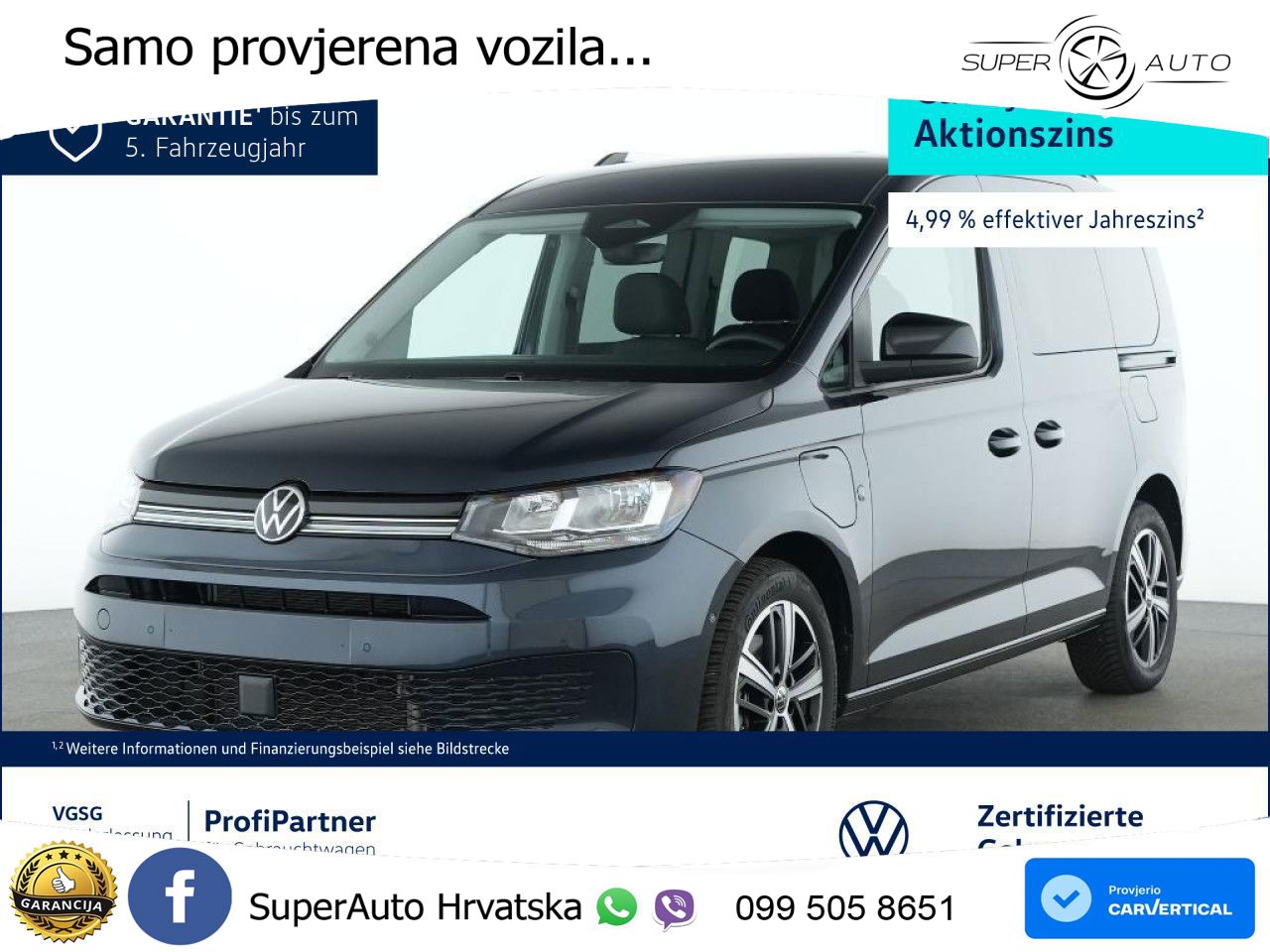 VW Caddy 116 KS
