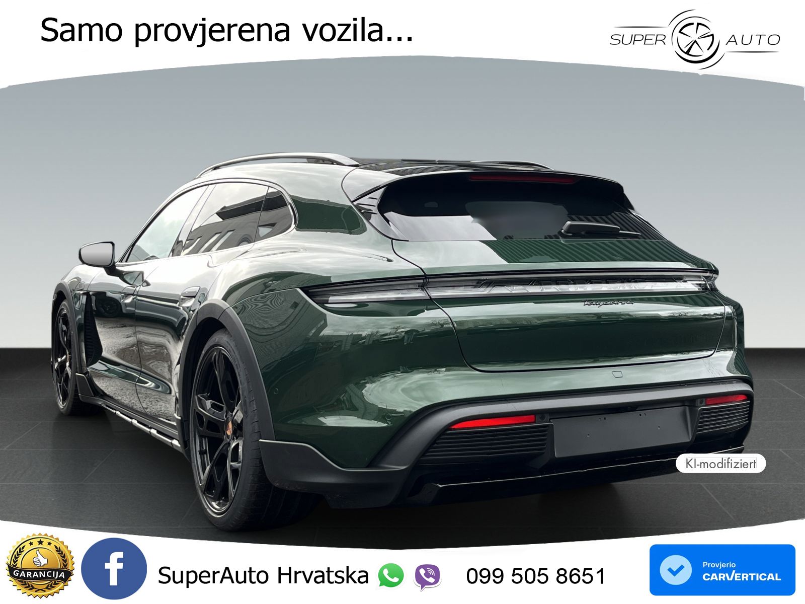 Porsche Taycan Cross Turismo 4 105 kWh (435 KS)