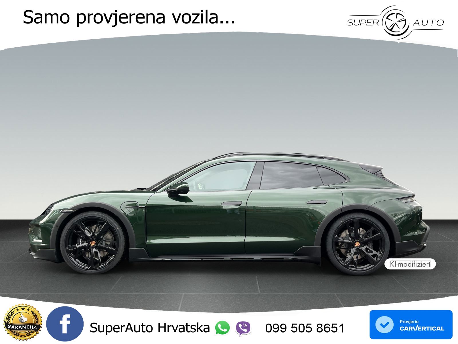 Porsche Taycan Cross Turismo 4 105 kWh (435 KS)