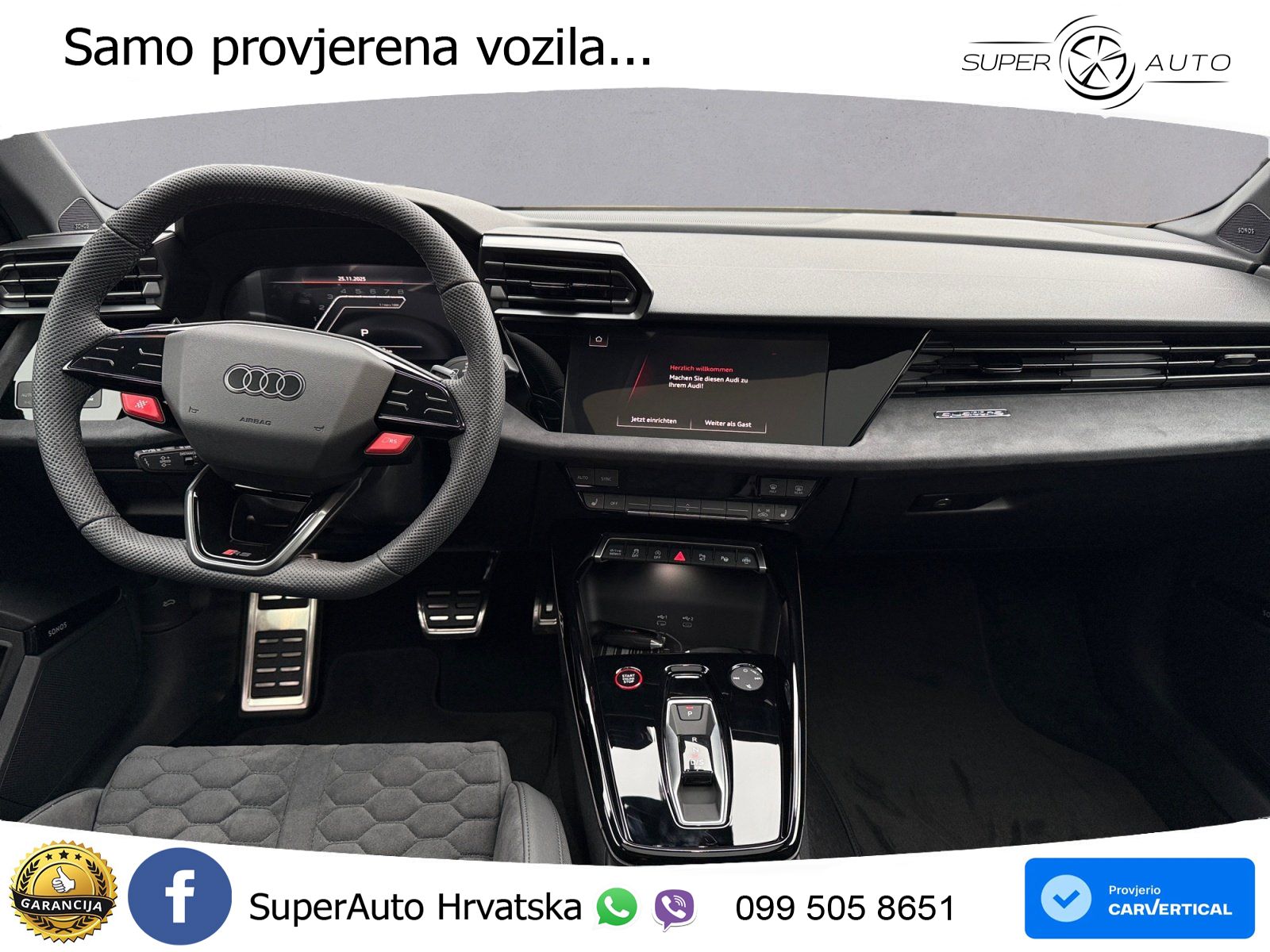 Audi RS3 Sedan 2.5 TFSI (400 KS) quattro S tronic