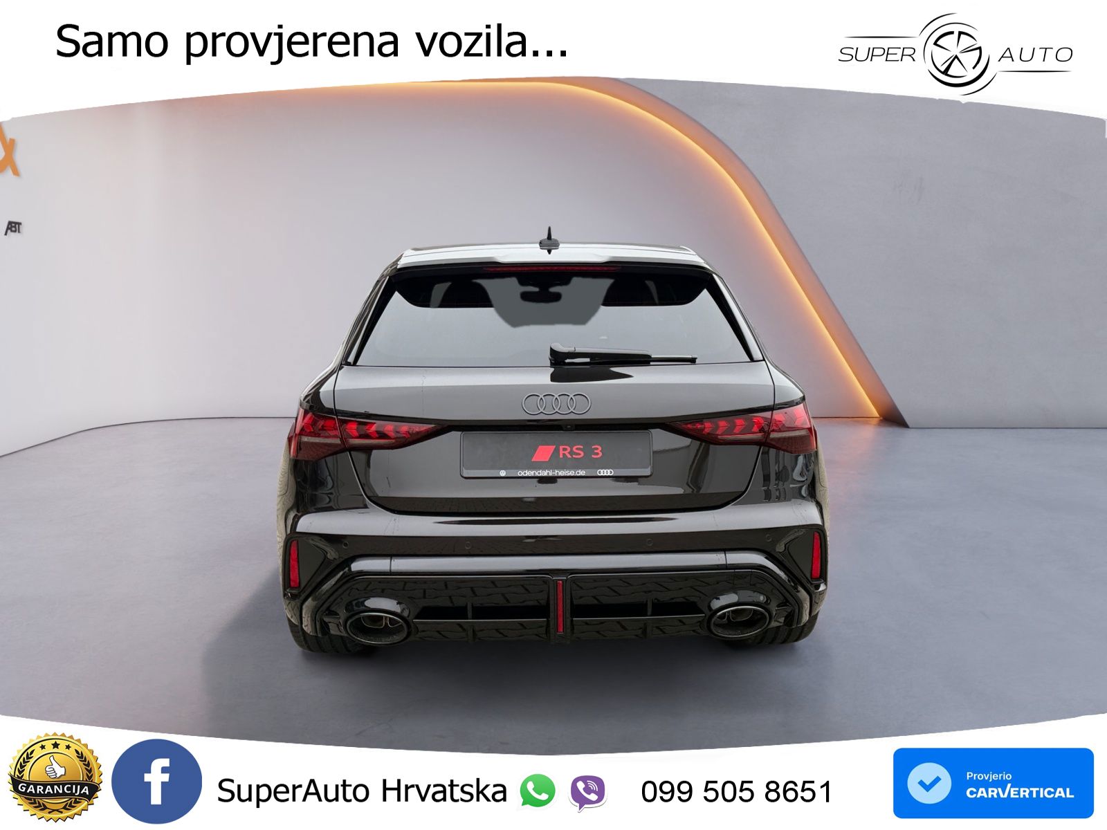Audi RS3 Sedan 2.5 TFSI (400 KS) quattro S tronic