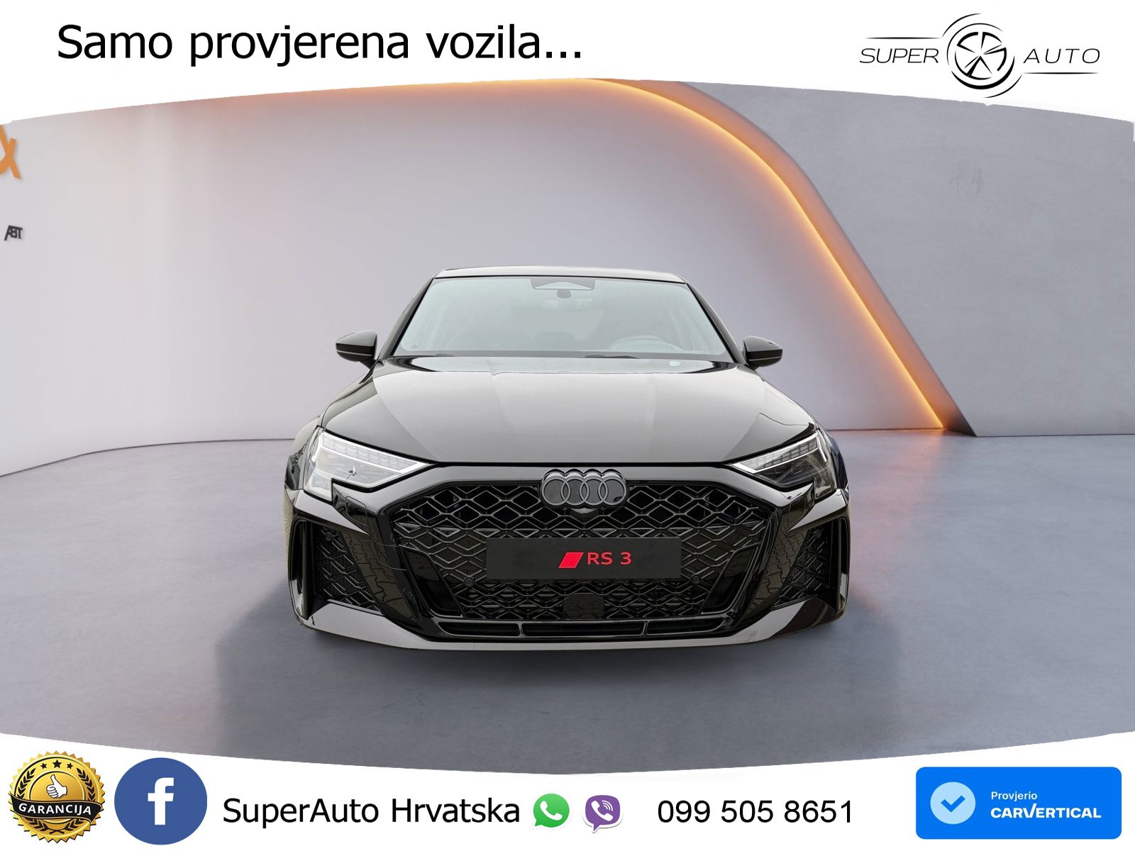 Audi RS3 Sedan 2.5 TFSI (400 KS) quattro S tronic