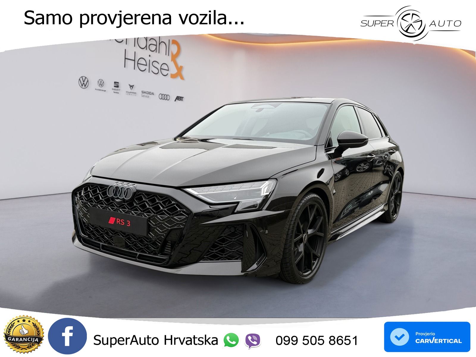 Audi RS3 Sedan 2.5 TFSI (400 KS) quattro S tronic
