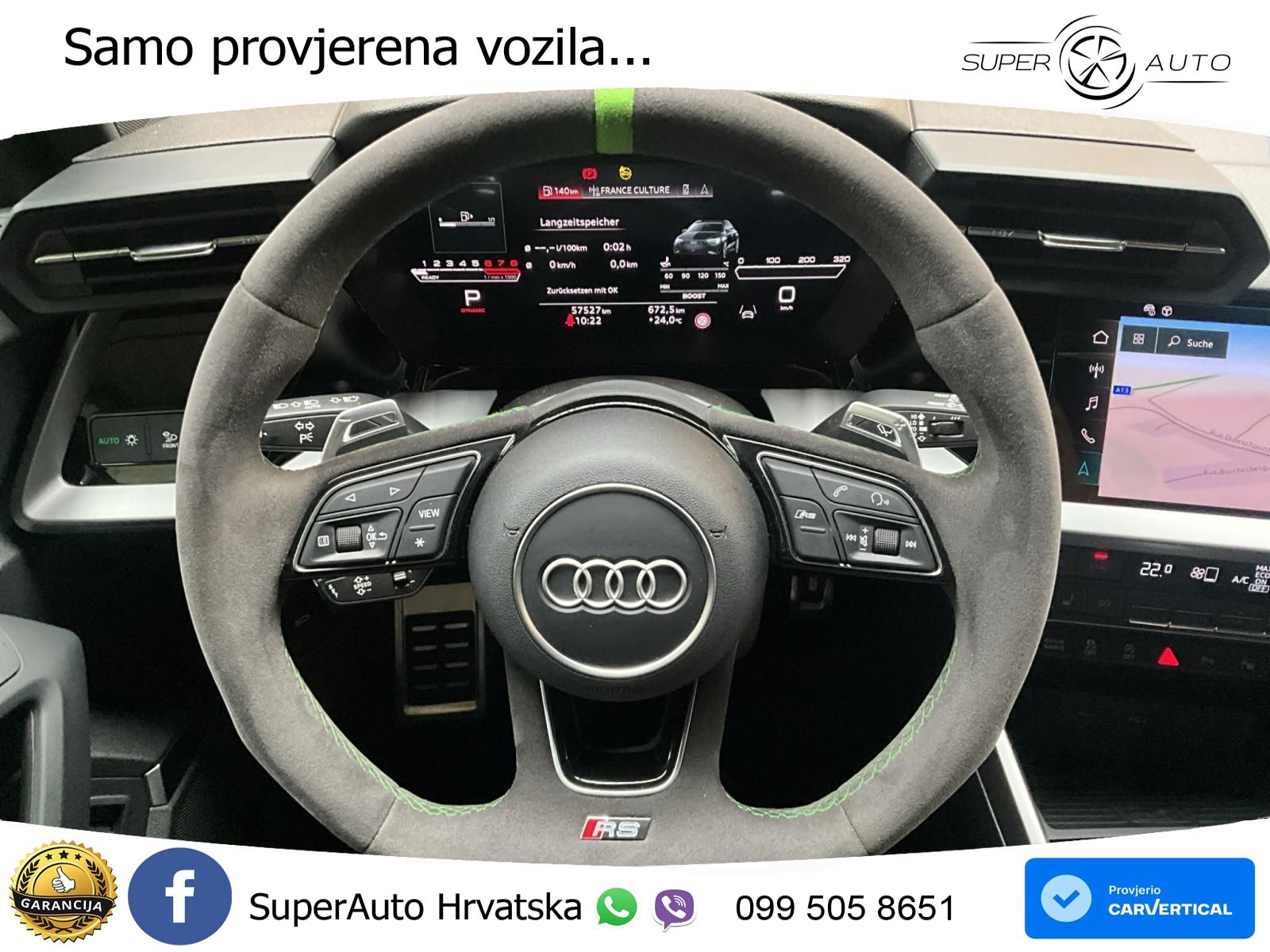 Audi RS3 Sportback 2.5 TFSI (400 KS) quattro S tronic