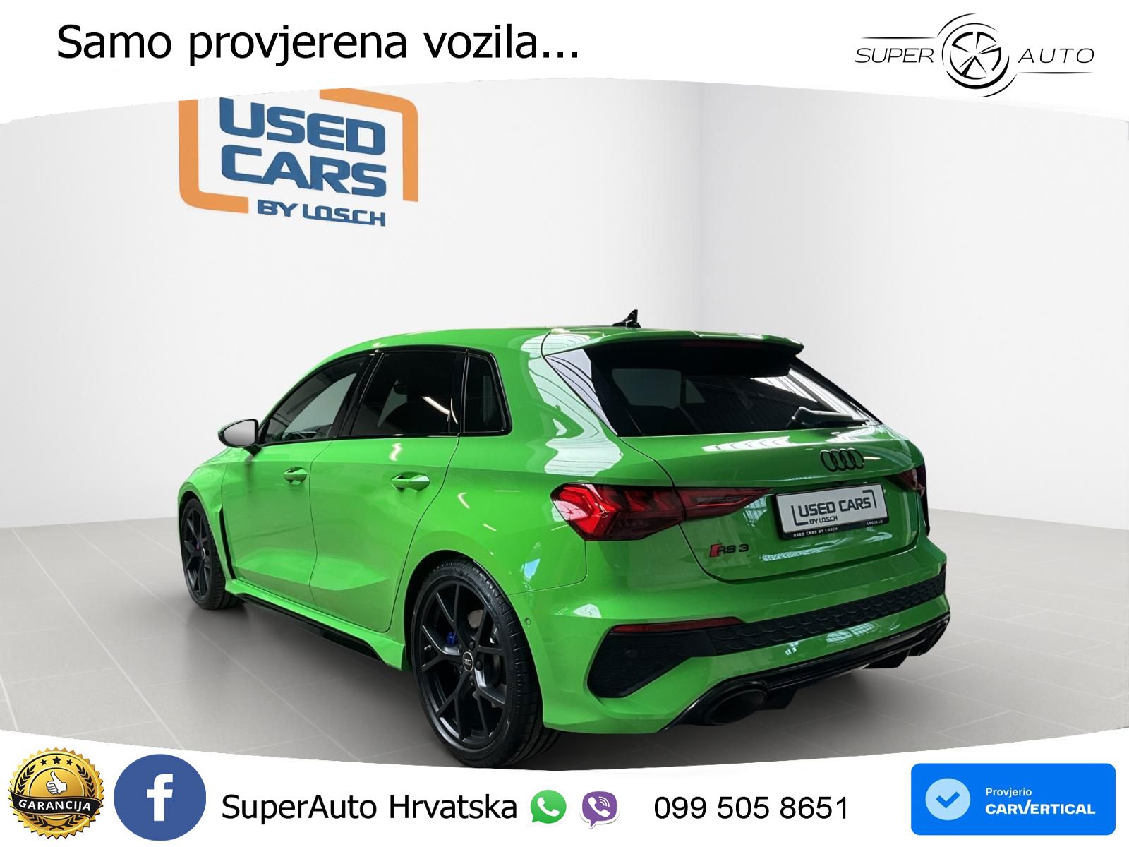 Audi RS3 Sportback 2.5 TFSI (400 KS) quattro S tronic