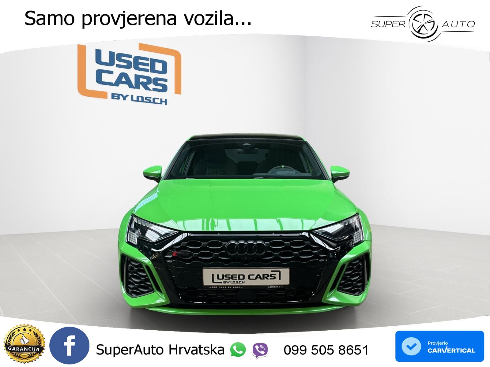 Audi RS3 Sportback 2.5 TFSI (400 KS) quattro S tronic