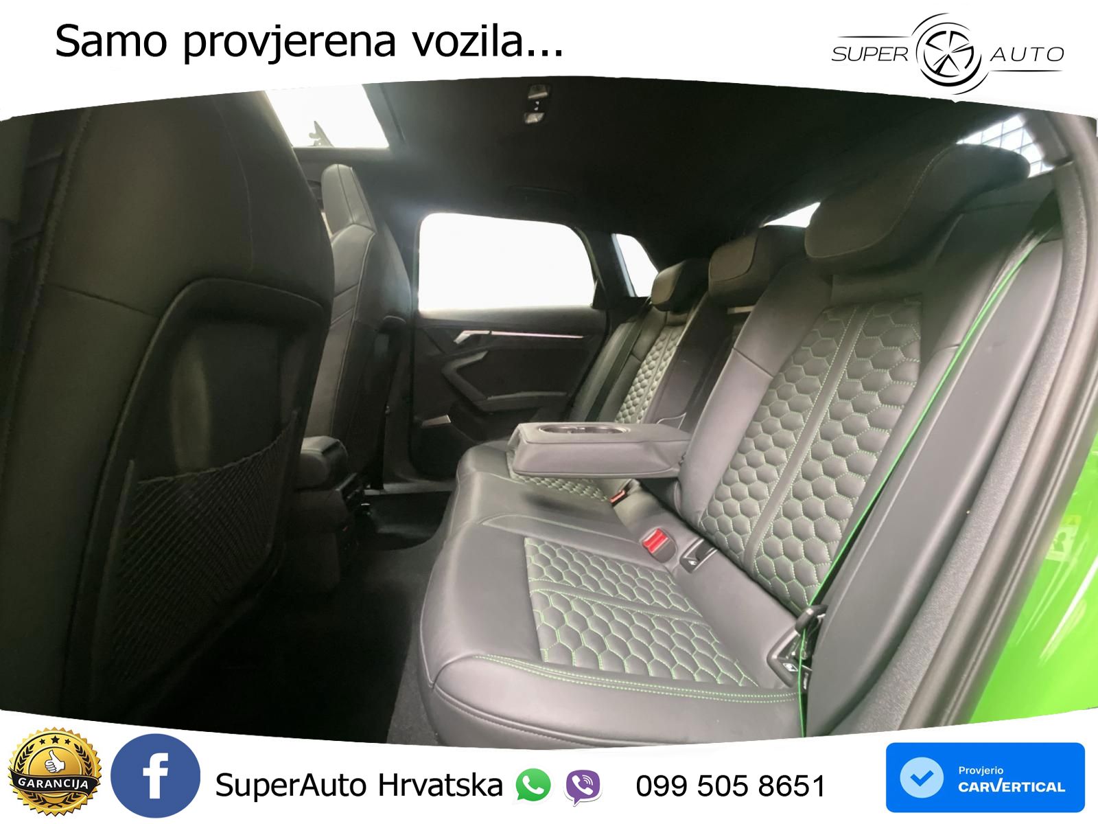 Audi RS3 Sportback 2.5 TFSI (400 KS) quattro S tronic