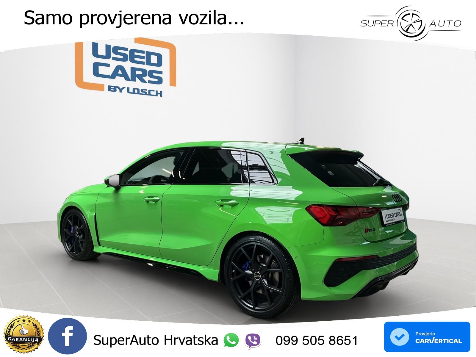 Audi RS3 Sportback 2.5 TFSI (400 KS) quattro S tronic