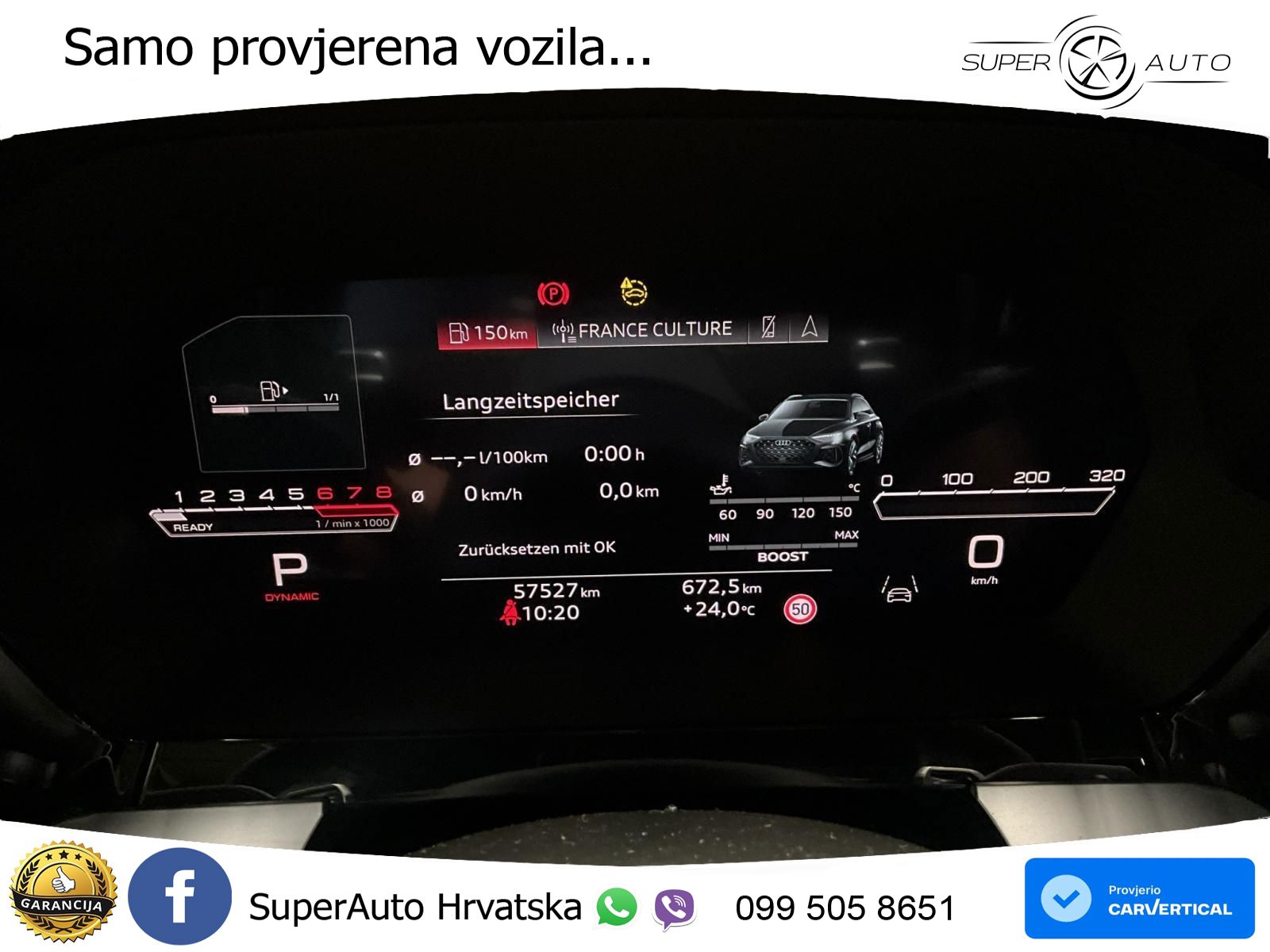 Audi RS3 Sportback 2.5 TFSI (400 KS) quattro S tronic