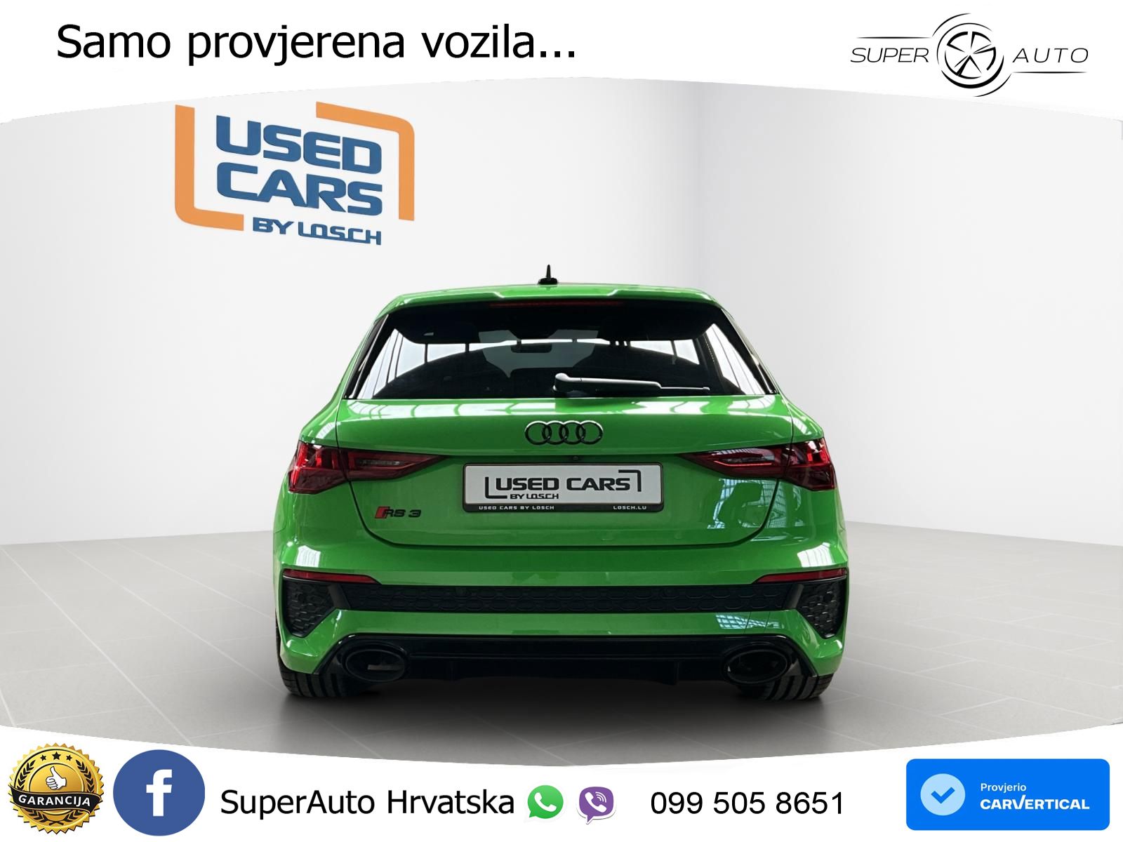 Audi RS3 Sportback 2.5 TFSI (400 KS) quattro S tronic