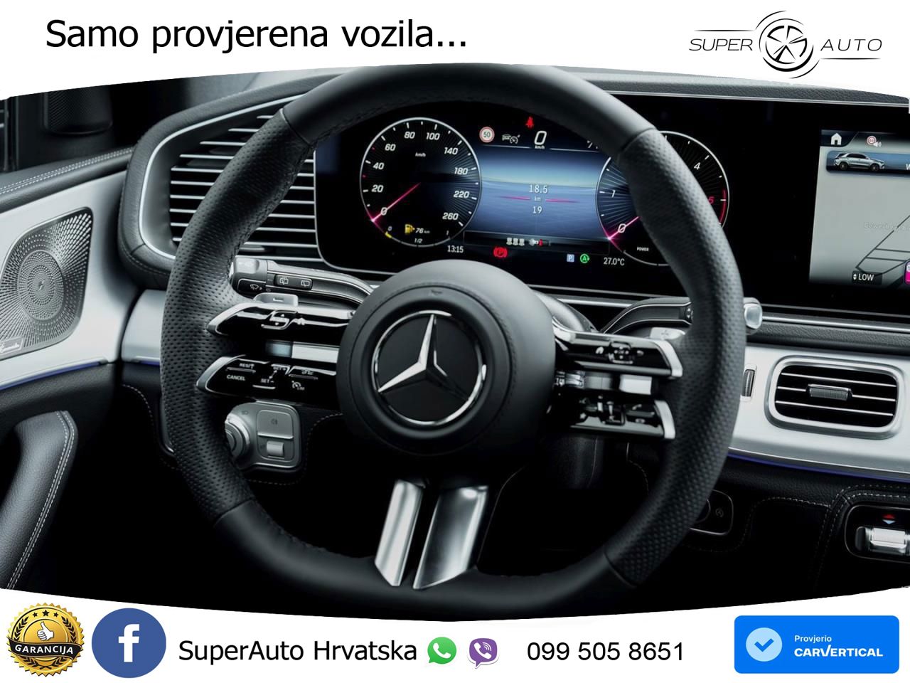 Mercedes GLE 300d (269 KS) EQ Boost 4MATIC 9G-TRONIC AMG LED+GR SJED+ACC
