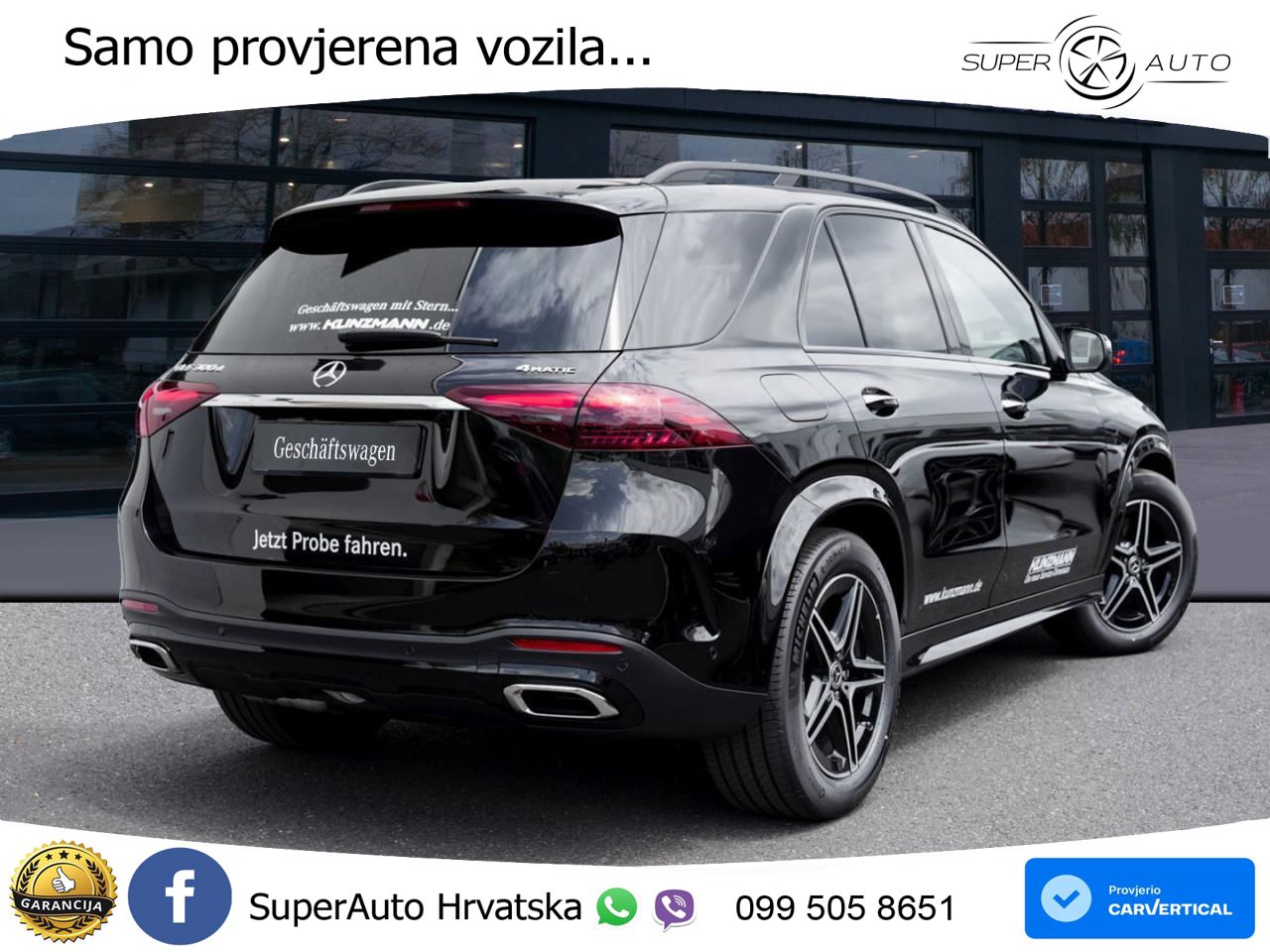 Mercedes GLE 300d (269 KS) EQ Boost 4MATIC 9G-TRONIC AMG LED+GR SJED+ACC