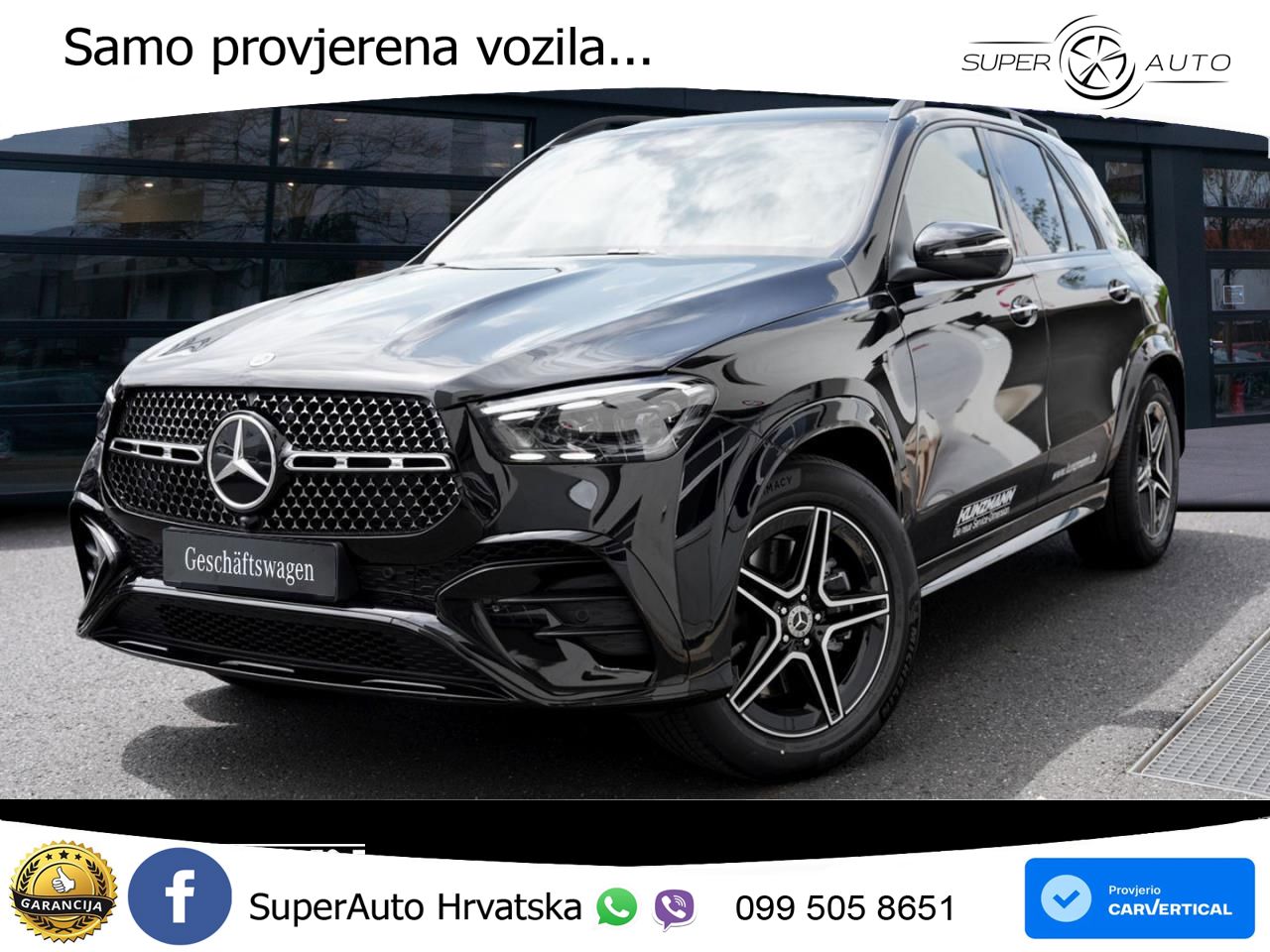 Mercedes GLE 300d (269 KS) EQ Boost 4MATIC 9G-TRONIC AMG LED+GR SJED+ACC