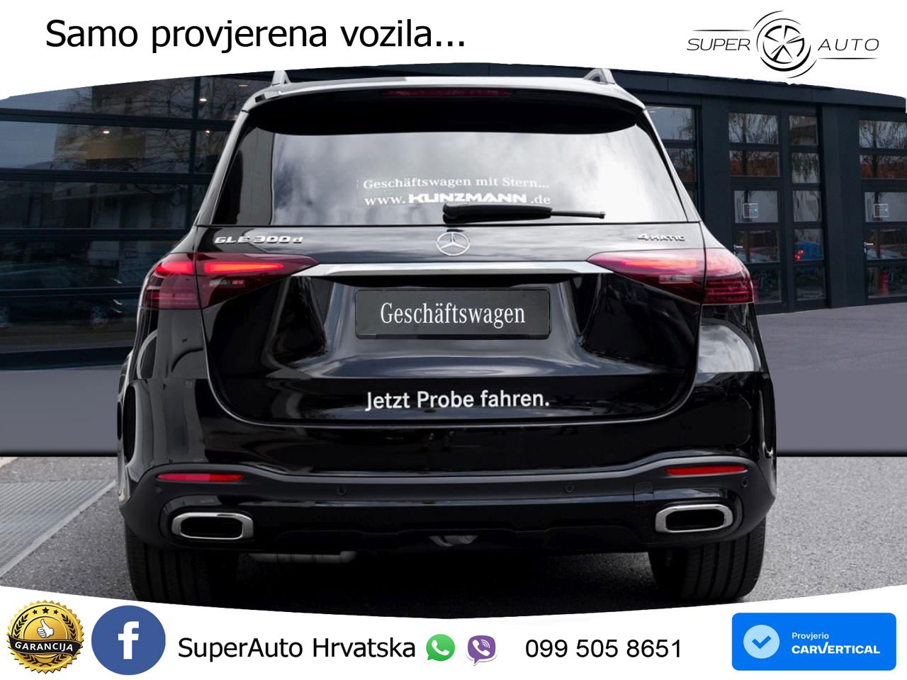 Mercedes GLE 300d (269 KS) EQ Boost 4MATIC 9G-TRONIC AMG LED+GR SJED+ACC