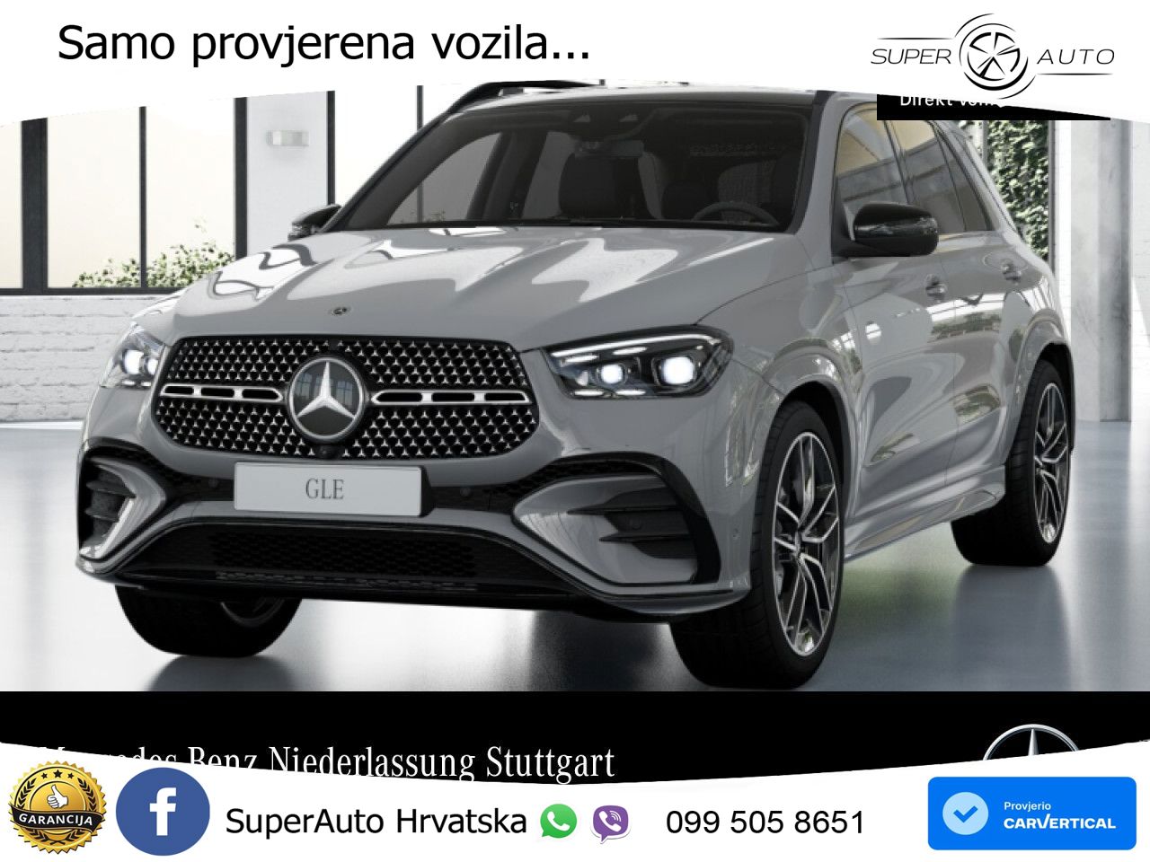 Mercedes GLE 450d (367 KS) EQ Boost 4MATIC 9G-TRONIC AMG LED+GR SJED+ACC