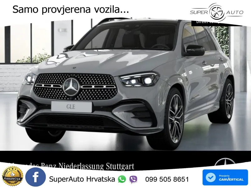 Mercedes GLE 450d (367 KS) EQ Boost 4MATIC 9G-TRONIC AMG LED+GR SJED+ACC