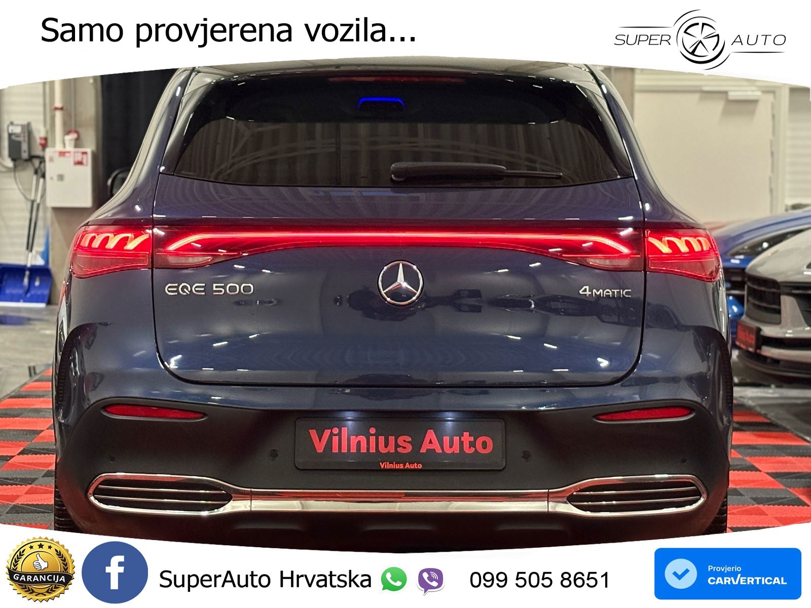 Mercedes EQE SUV 500 105 kWh (408 KS) 4MATIC