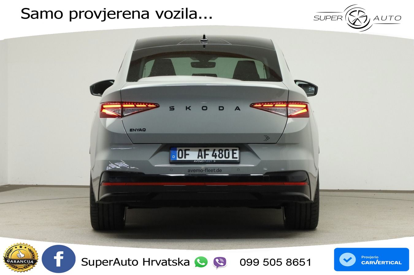 Škoda Enyaq Coupe RS 84 kWh (340 KS) AWD LED+GR SJED+ACC