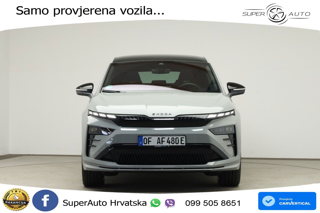 Škoda Enyaq Coupe RS 84 kWh (340 KS) AWD LED+GR SJED+ACC