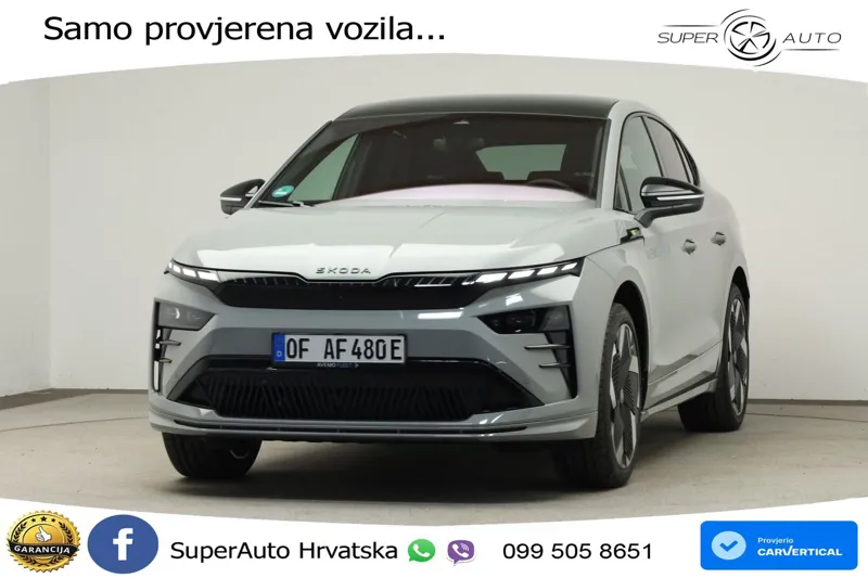 Škoda Enyaq Coupe RS 84 kWh (340 KS) AWD LED+GR SJED+ACC