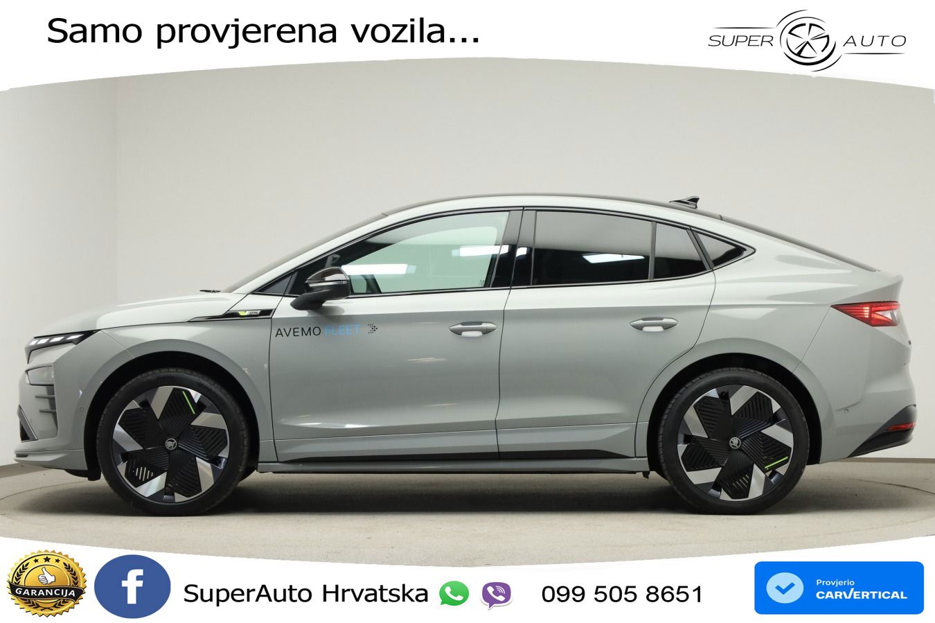 Škoda Enyaq Coupe RS 84 kWh (340 KS) AWD LED+GR SJED+ACC
