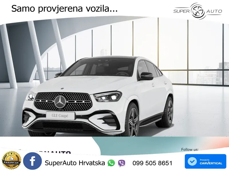 Mercedes GLE Coupe 450d (367 KS) EQ Boost 4MATIC 9G-TRONIC AMG LED+GR SJED+ACC