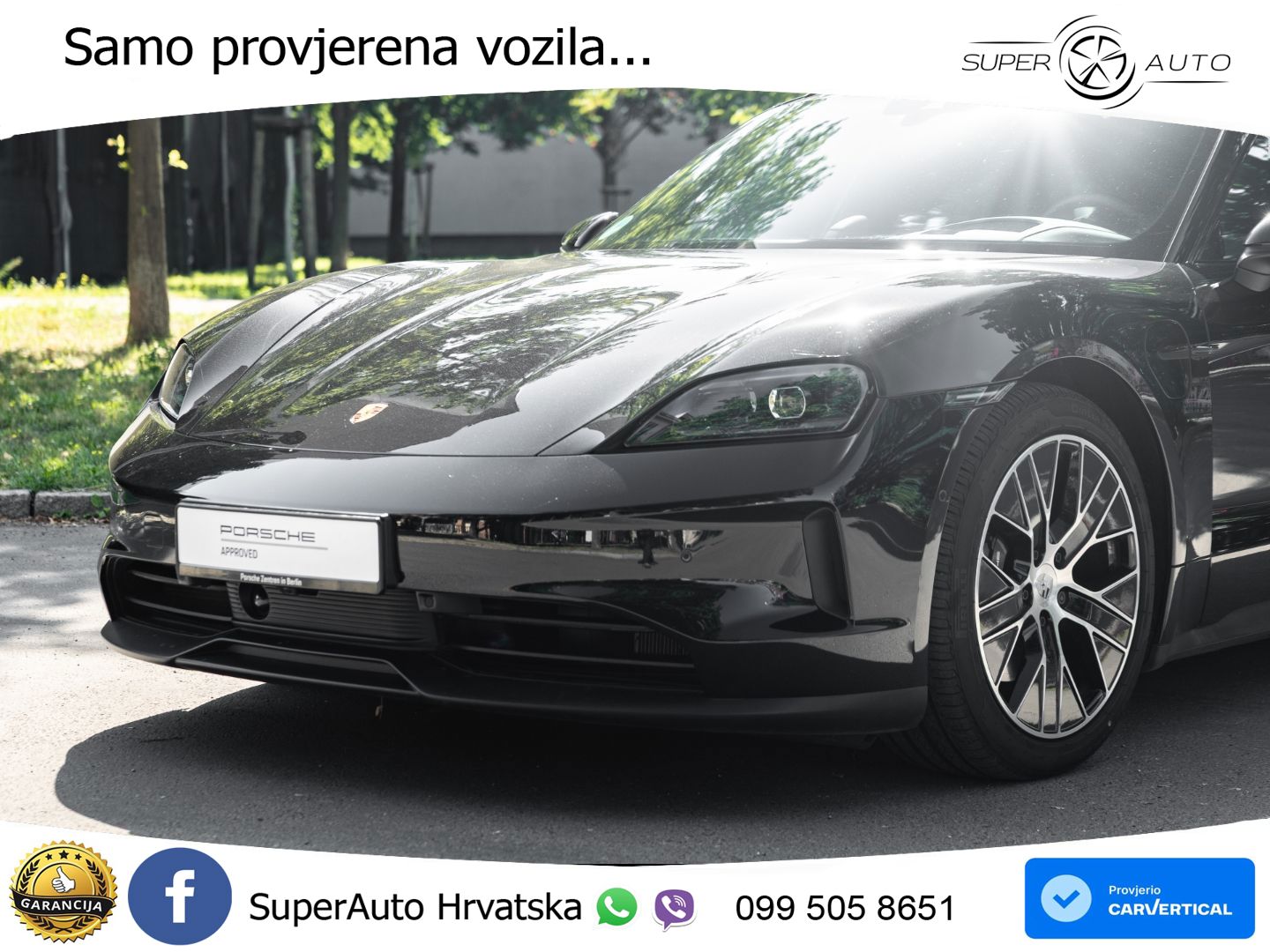 Porsche Taycan Sport Turismo 4S 105 kWh (598 KS)