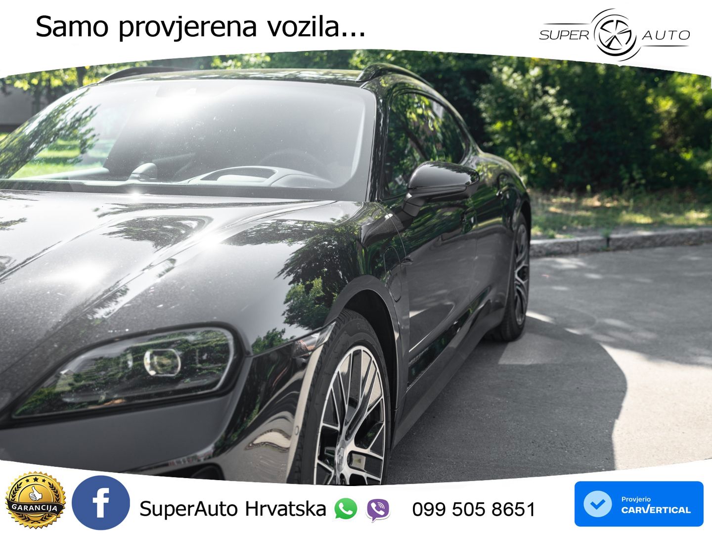 Porsche Taycan Sport Turismo 4S 105 kWh (598 KS)