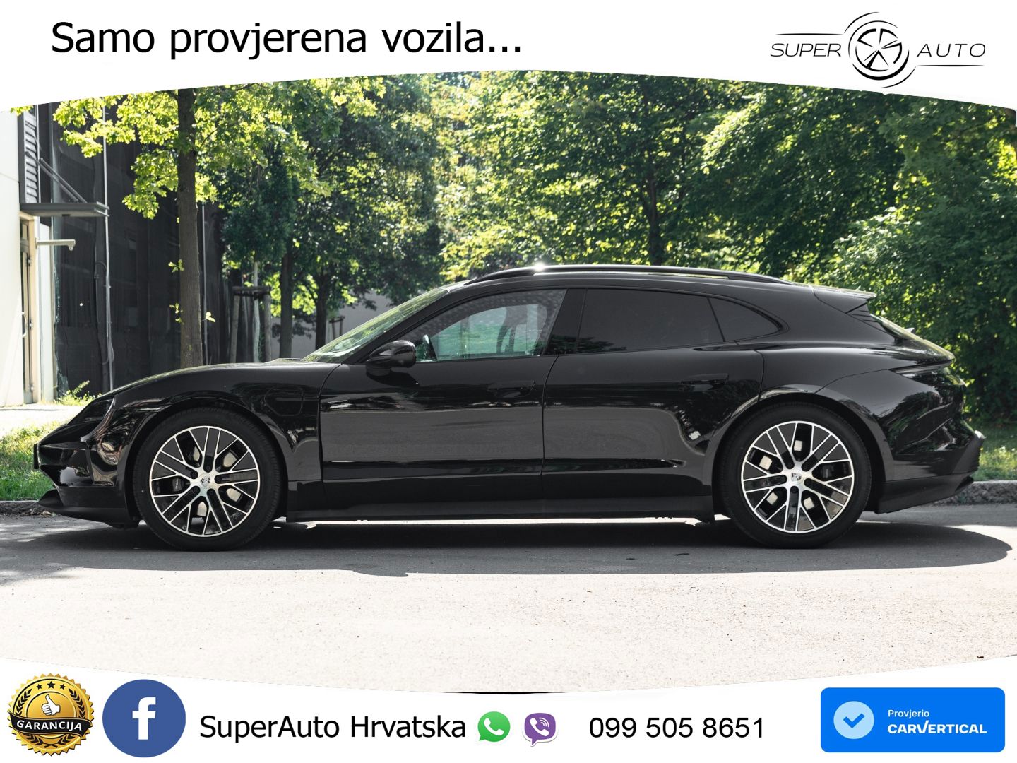 Porsche Taycan Sport Turismo 4S 105 kWh (598 KS)