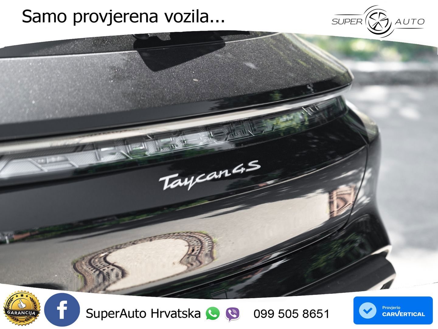 Porsche Taycan Sport Turismo 4S 105 kWh (598 KS)