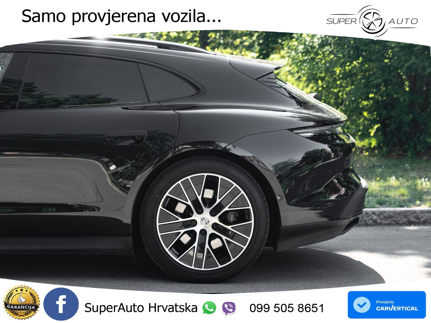 Porsche Taycan Sport Turismo 4S 105 kWh (598 KS)
