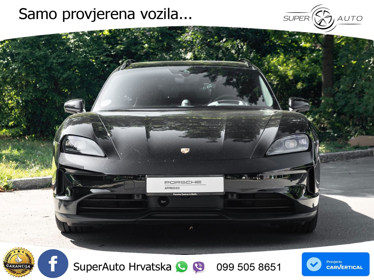 Porsche Taycan Sport Turismo 4S 105 kWh (598 KS)