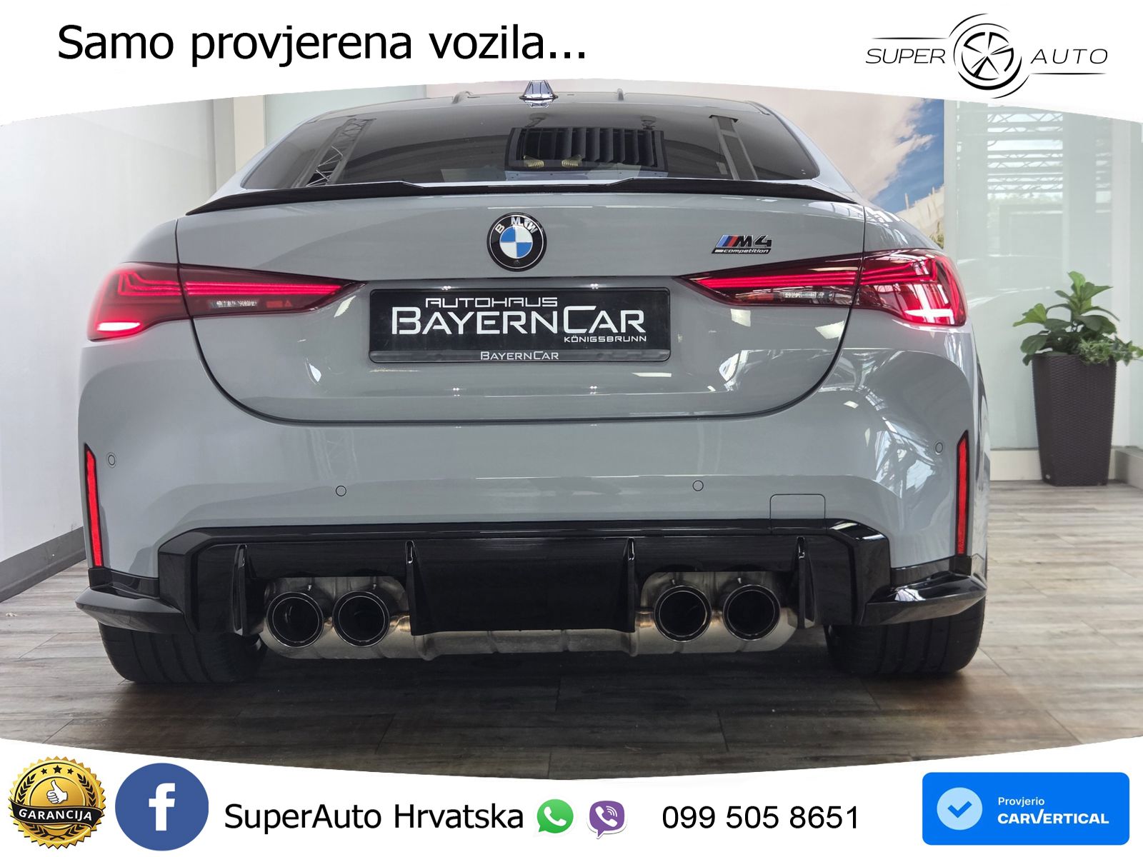 BMW M4 Competition 3.0 (530 KS) xDrive Steptronic LED+GR SJED+ACC