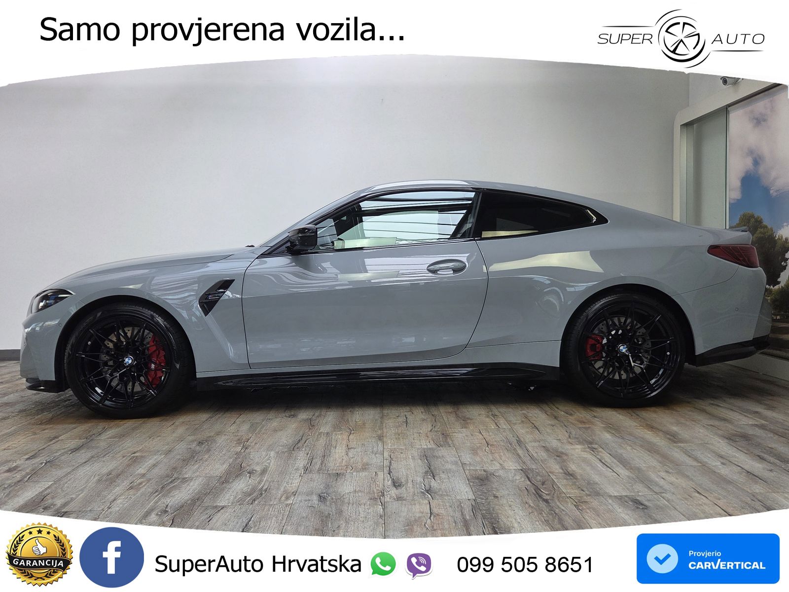 BMW M4 Competition 3.0 (530 KS) xDrive Steptronic LED+GR SJED+ACC