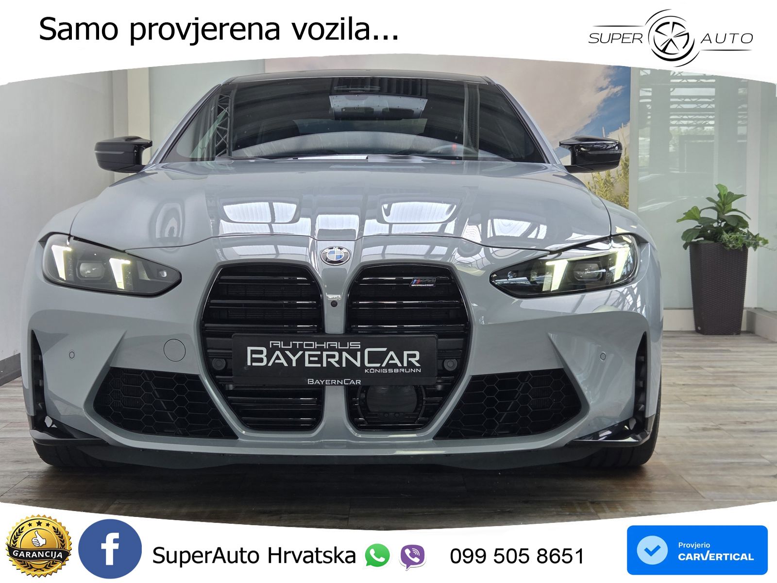 BMW M4 Competition 3.0 (530 KS) xDrive Steptronic LED+GR SJED+ACC