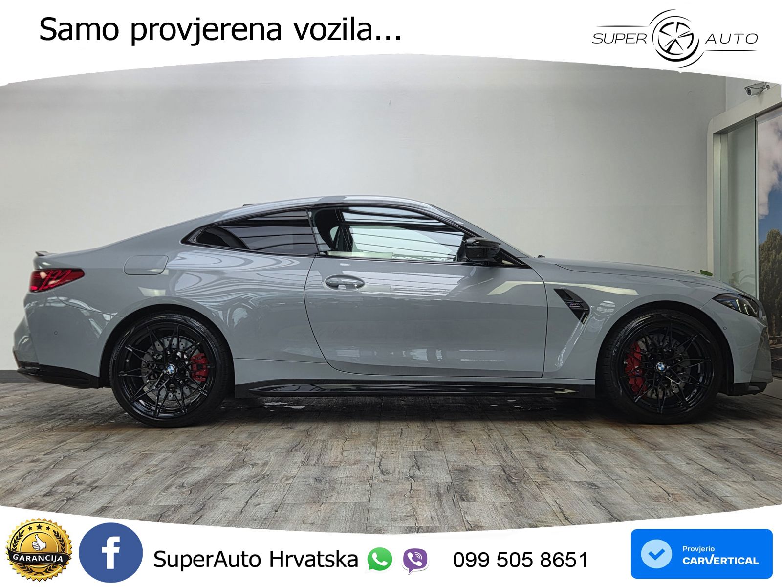BMW M4 Competition 3.0 (530 KS) xDrive Steptronic LED+GR SJED+ACC