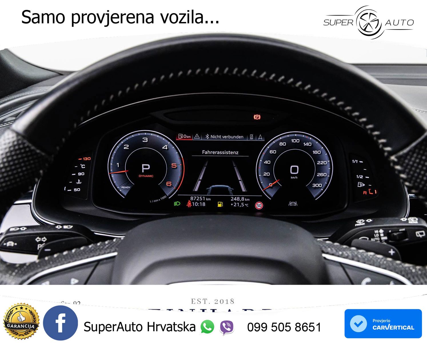 Audi Q8 50 TDI V6 (286 KS) quattro Tiptronic 2x S line LED+GR SJED+ACC
