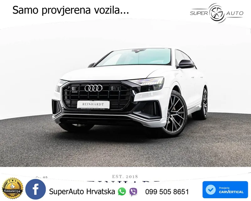 Audi Q8 50 TDI V6 (286 KS) quattro Tiptronic 2x S line LED+GR SJED+ACC
