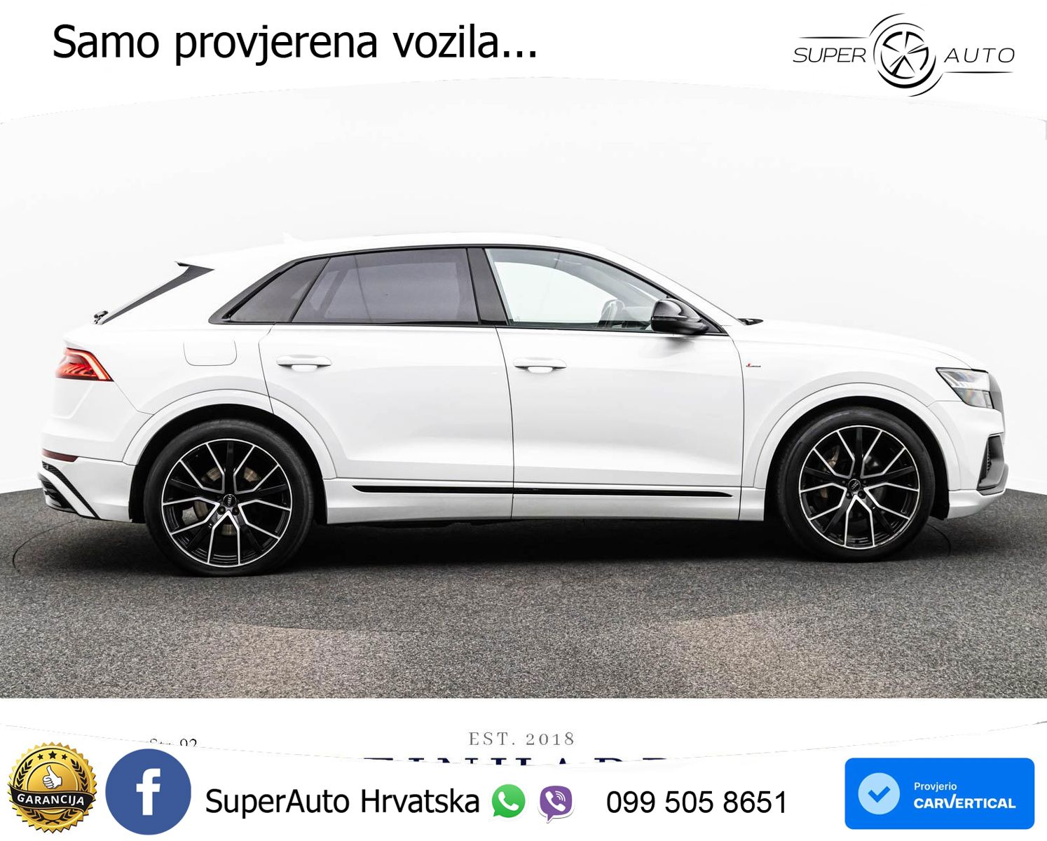 Audi Q8 50 TDI V6 (286 KS) quattro Tiptronic 2x S line LED+GR SJED+ACC