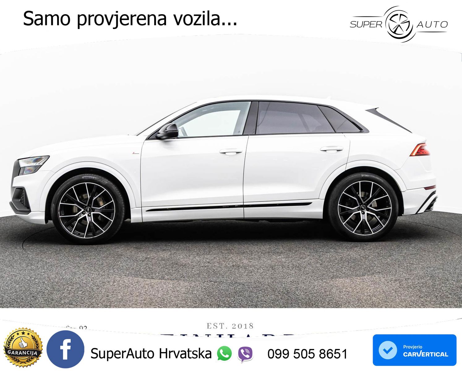 Audi Q8 50 TDI V6 (286 KS) quattro Tiptronic 2x S line LED+GR SJED+ACC