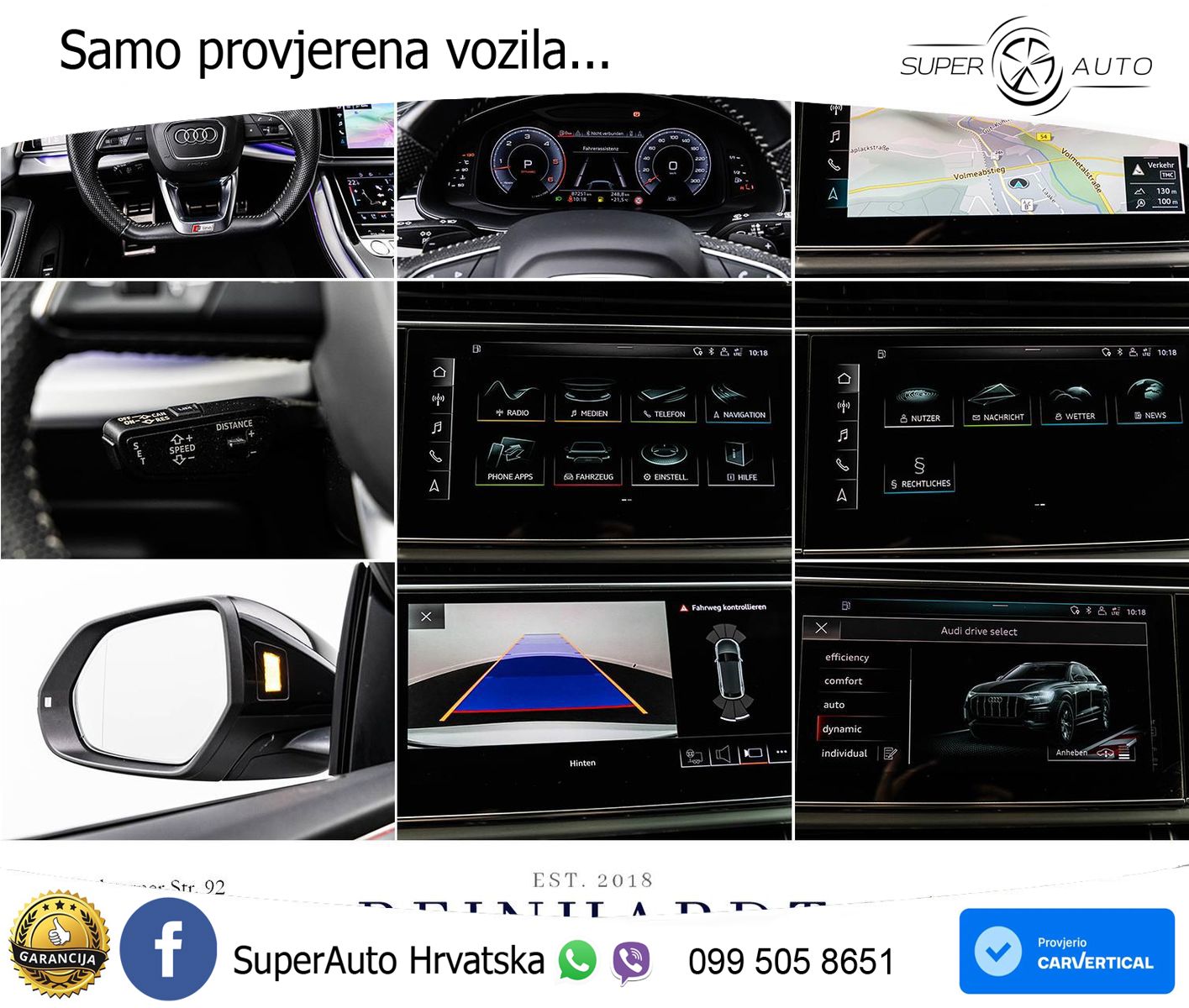 Audi Q8 50 TDI V6 (286 KS) quattro Tiptronic 2x S line LED+GR SJED+ACC