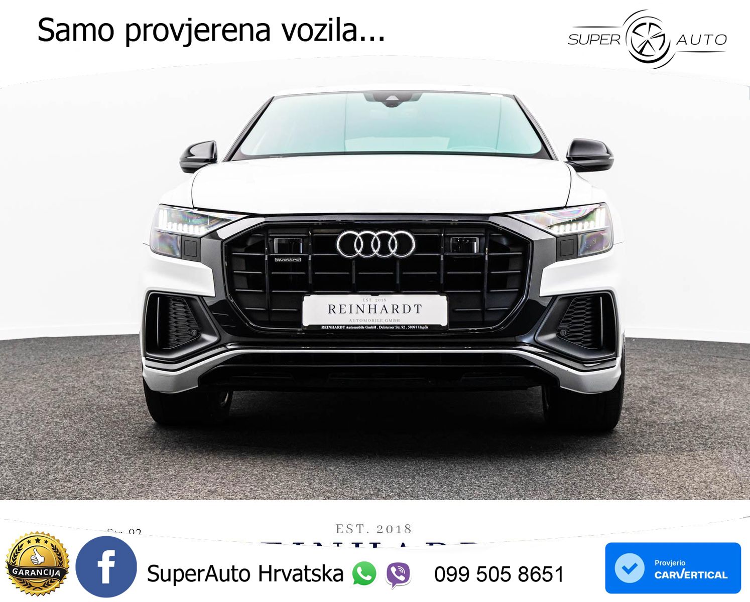 Audi Q8 50 TDI V6 (286 KS) quattro Tiptronic 2x S line LED+GR SJED+ACC