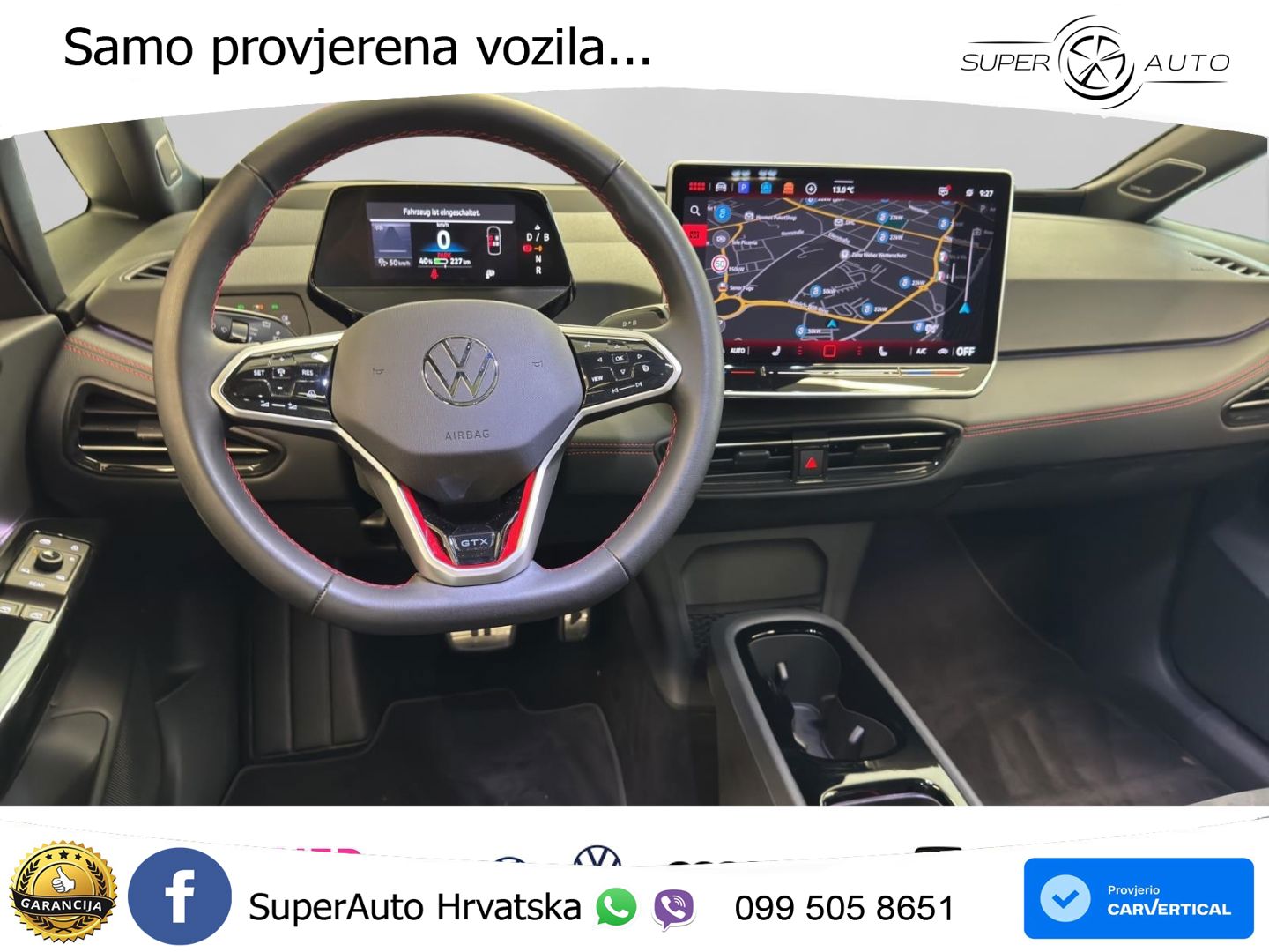 Volkswagen ID.3 GTX 84 kWh (286 KS) LED+GR SJED+ACC