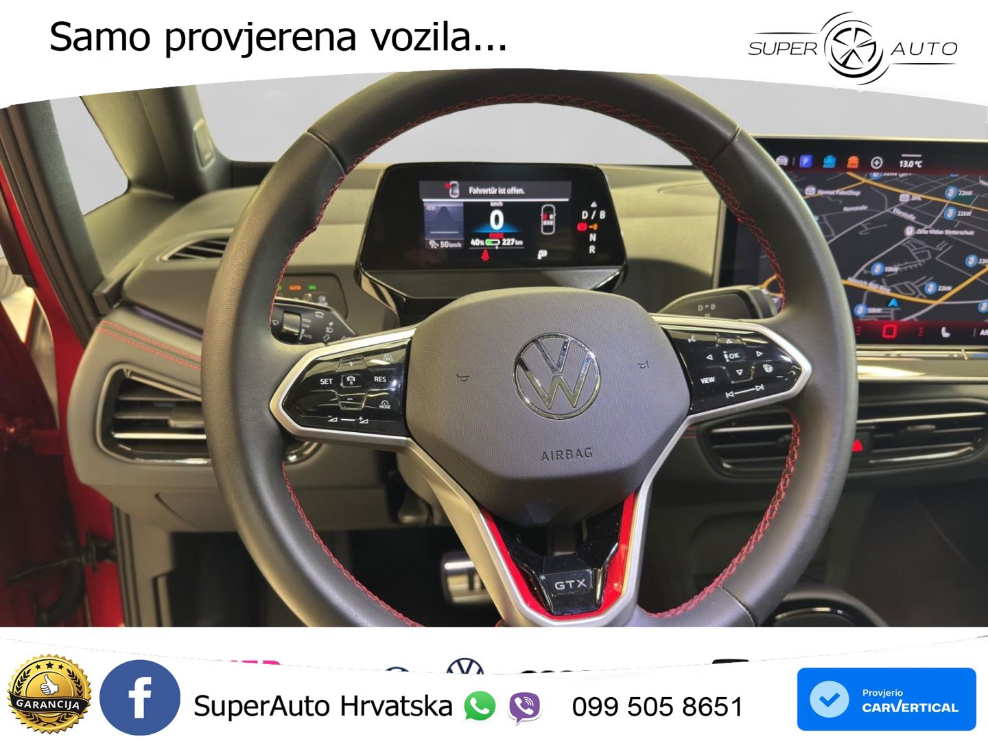 Volkswagen ID.3 GTX 84 kWh (286 KS) LED+GR SJED+ACC
