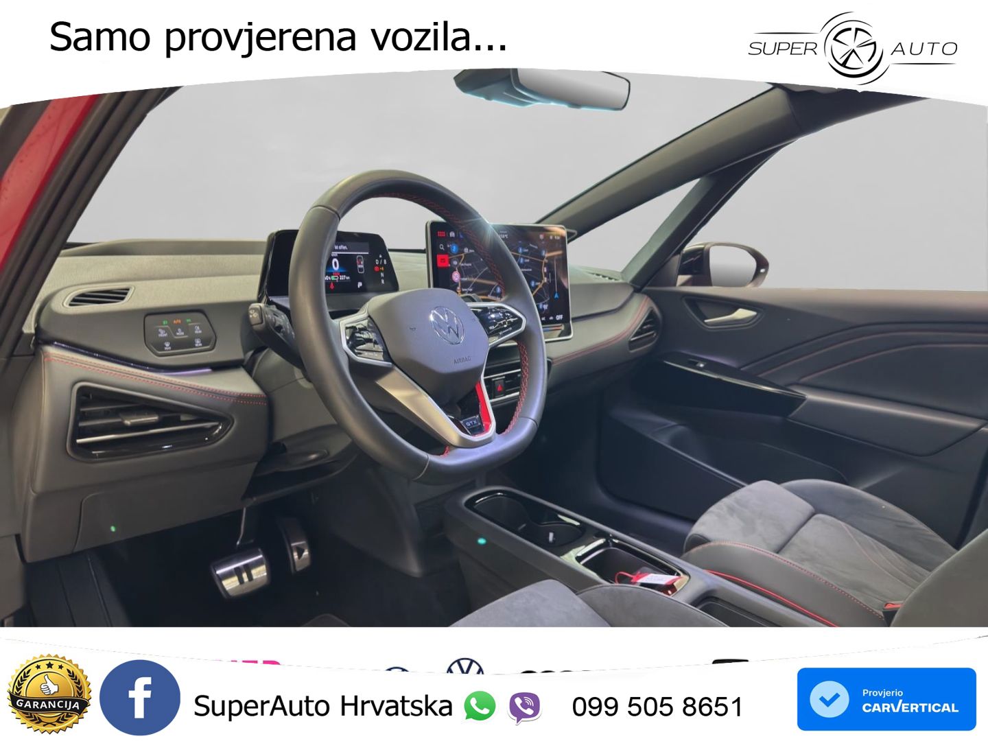 Volkswagen ID.3 GTX 84 kWh (286 KS) LED+GR SJED+ACC